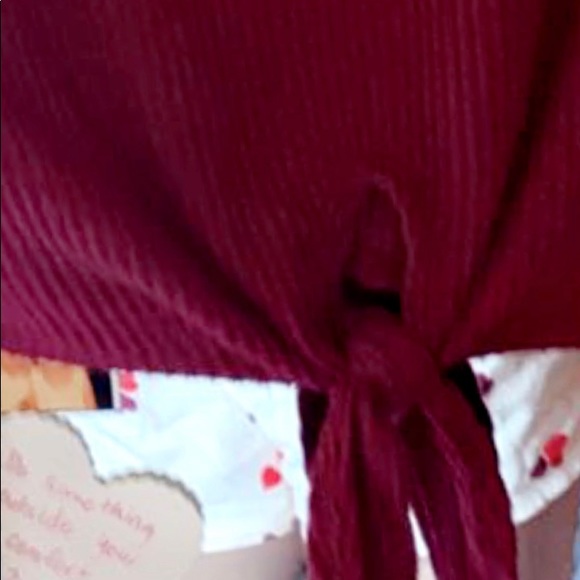 Abercrombie &fitch maroon shirt - Picture 1 of 2